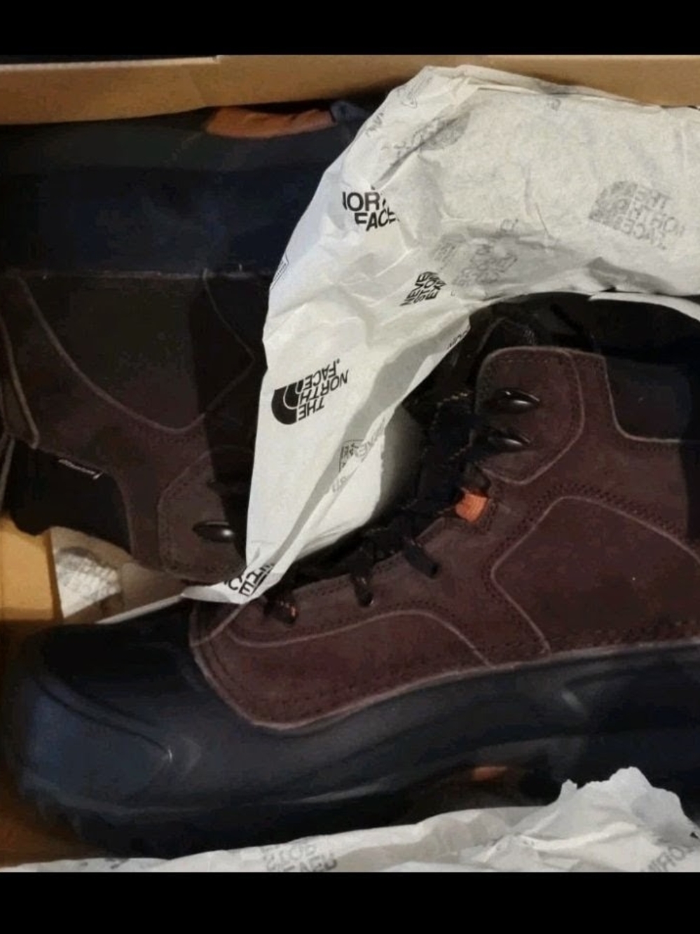 The North Face Men’s Brown Waterproof Hiking Boots Size 14